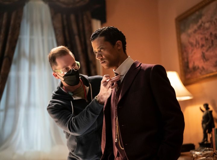 BTS, Crew, Jacob Anderson as Louis De Point Du Lac - Interview with the Vampire _ Season 1, Episode 3, Photo Credit: Alfonso Bresciani/AMC
