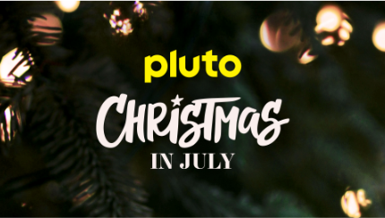 Key art for Christmas in July on Pluto