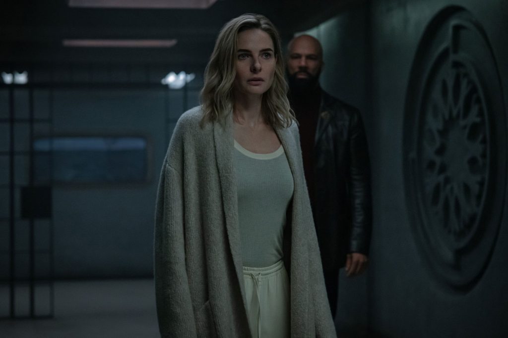 Rebecca Ferguson and Common in Silo season 3. Photo: Apple TV