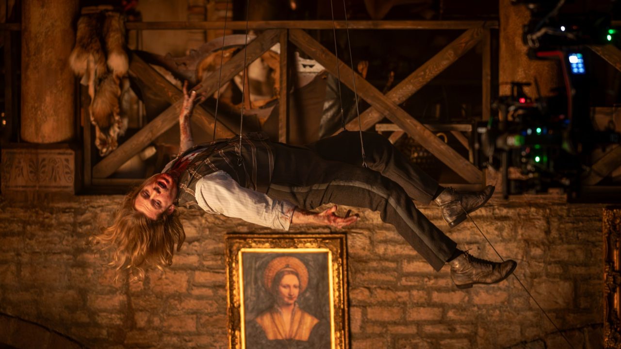 Sam Reid as Lestat De Lioncourt - Anne Rice's The Vampire Lestat _ Episode 05, Behind the Scene - Photo Credit: Sophie Giraud/AMC