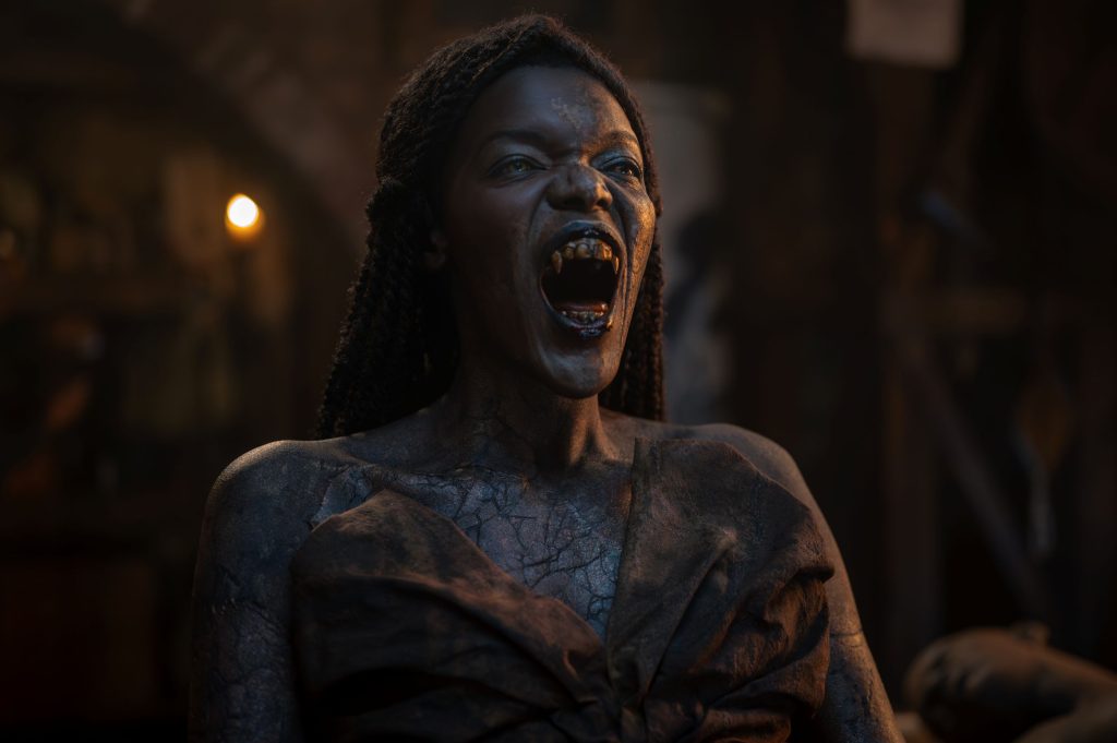 Sheila Atim as Akasha - Anne Rice's The Vampire Lestat _ Episode 05 - Photo Credit: Sophie Giraud/AMC