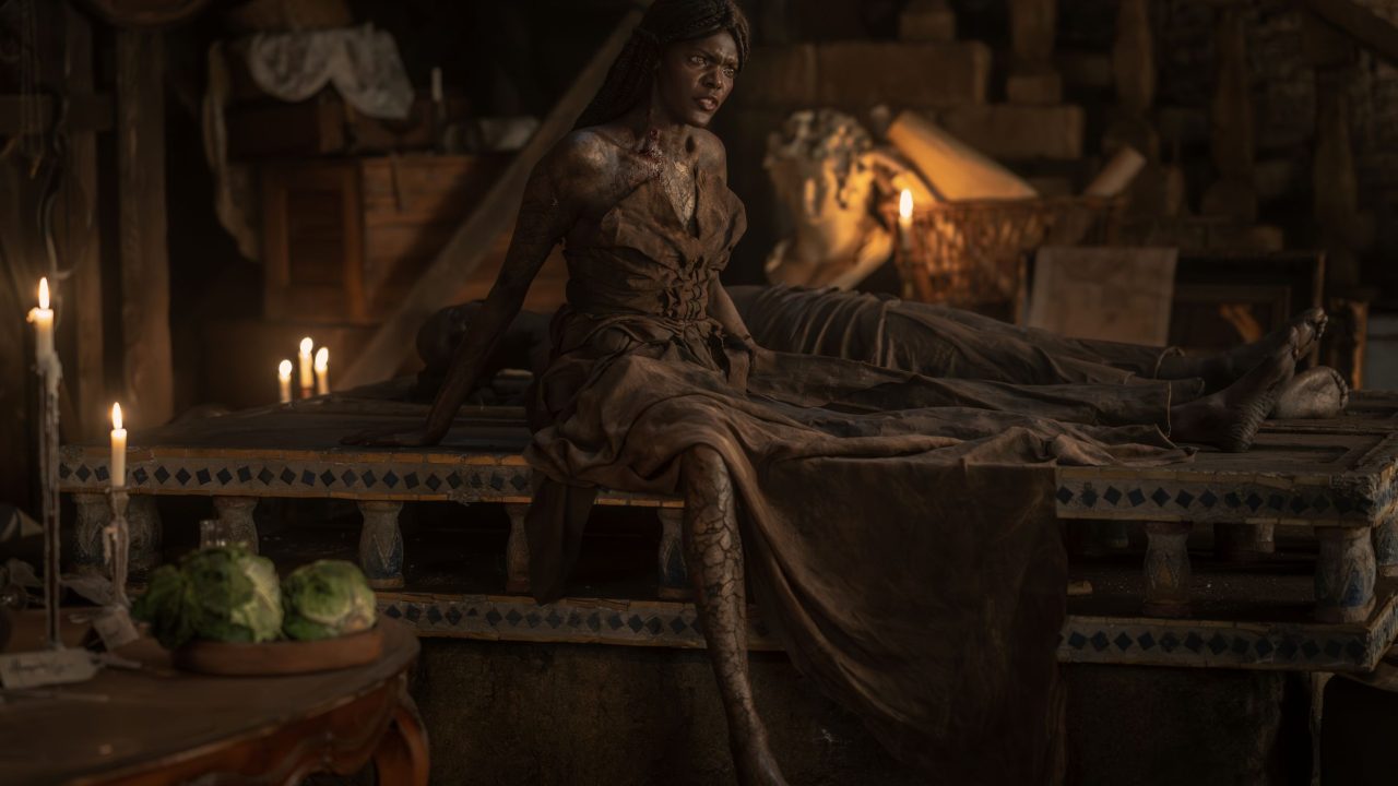Sheila Atim as Akasha - Anne Rice's The Vampire Lestat _ Episode 05 - Photo Credit: Sophie Giraud/AMC