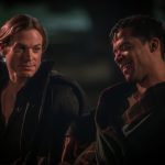 Sam Reid as Lestat De Lioncourt and Jacob Anderson as Louis De Pointe Du Lac - Anne Rice's The Vampire Lestat _ Episode 06 - Photo Credit: Sophie Giraud/AMC