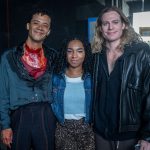 Jacob Anderson as Louis De Pointe Du Lac, Delainey Hayles as Claudia and Sam Reid as Lestat De Lioncourt - Anne Rice's The Vampire Lestat _ Episode 07, Behind the Scene - Photo Credit: Sophie Giraud/AMC