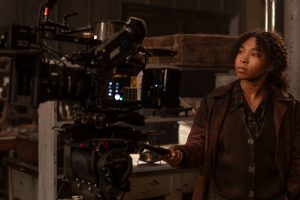 BTS, Delainey Hayles as Claudia - Interview with the Vampire _ Season 2, Episode 1 - Photo Credit: Larry Horricks/AMC