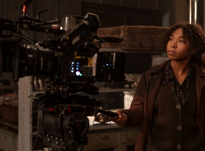 BTS, Delainey Hayles as Claudia - Interview with the Vampire _ Season 2, Episode 1 - Photo Credit: Larry Horricks/AMC