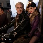 BTS, Ben Daniels as Santiago and Genevieve Dunne as Eglee - Interview with the Vampire _ Season 2, Episode 2 - Photo Credit: Larry Horricks/AMC