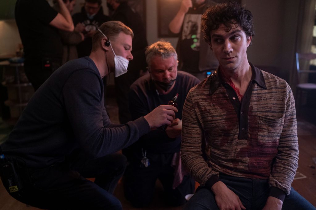 BTS, Crew, Luke Brandon Field as Young Molloy - Interview with the Vampire _ Season 2, Episode 5 - Photo Credit: Larry Horricks/AMC