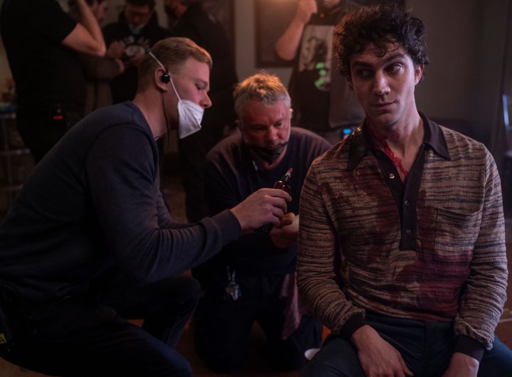 BTS, Crew, Luke Brandon Field as Young Molloy - Interview with the Vampire _ Season 2, Episode 5 - Photo Credit: Larry Horricks/AMC