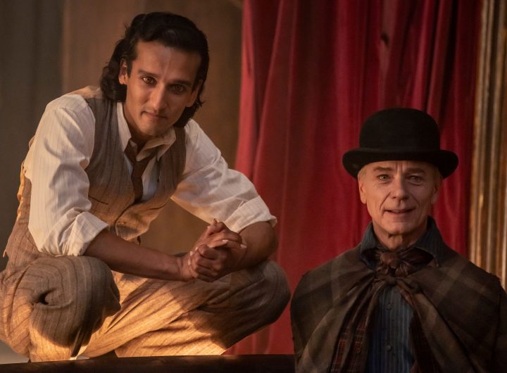 BTS, Assad Zaman as Armand and Ben Daniels as Santiago - Interview with the Vampire _ Season 2, Gallery - Photo Credit: Larry Horricks/AMC