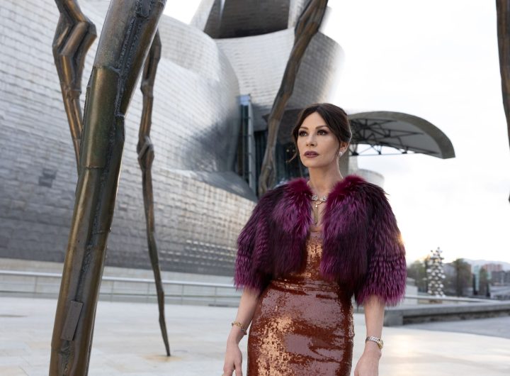 Promo image of Catherine Zeta-Jones as Jackie Price in Kill Jackie. Photo: AMC+