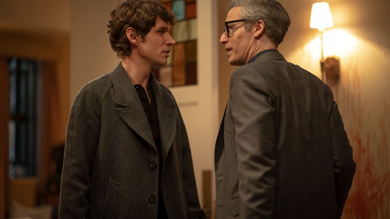 Nicholas Denton as Guy Anatole and Justin Krik as Raglan - Talmasca _ Season 1, Episode 4 - Photo Credit: David Gennard/AMC