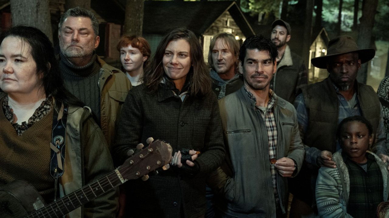 Lauren Cohan as Maggie, Raul Castillo as Luis - The Walking Dead: Dead City _ Season 3, Episode 4 - Photo Credit: Robert Clark/AMC