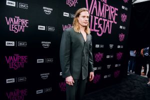 Sam Reid attends The Vampire Lestat: One Night Only – LIVE at Sony Hall in New York City on June 2 ahead of the premiere of “The Vampire Lestat” on Sunday, June 7 on AMC and AMC+. Credit: Nina Westervelt/AMC Global Media