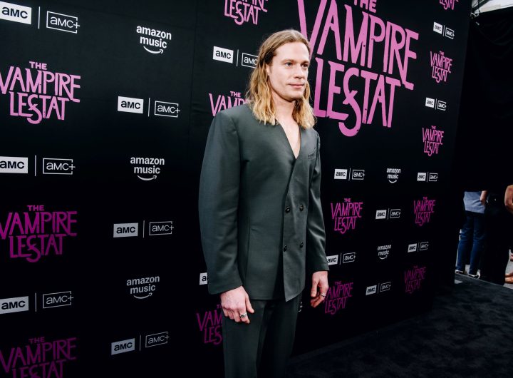 Sam Reid attends The Vampire Lestat: One Night Only – LIVE at Sony Hall in New York City on June 2 ahead of the premiere of “The Vampire Lestat” on Sunday, June 7 on AMC and AMC+. Credit: Nina Westervelt/AMC Global Media