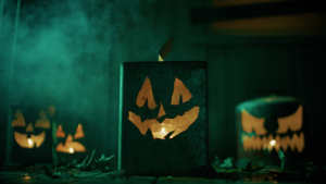 Promo image from Curse of the Ghoul Logs. Image: Shudder