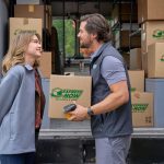 Aimee Teegarden and Chris McNally in Love Finds You. Credit: ©2026 Hallmark Media/Photographer: Courtney Julien