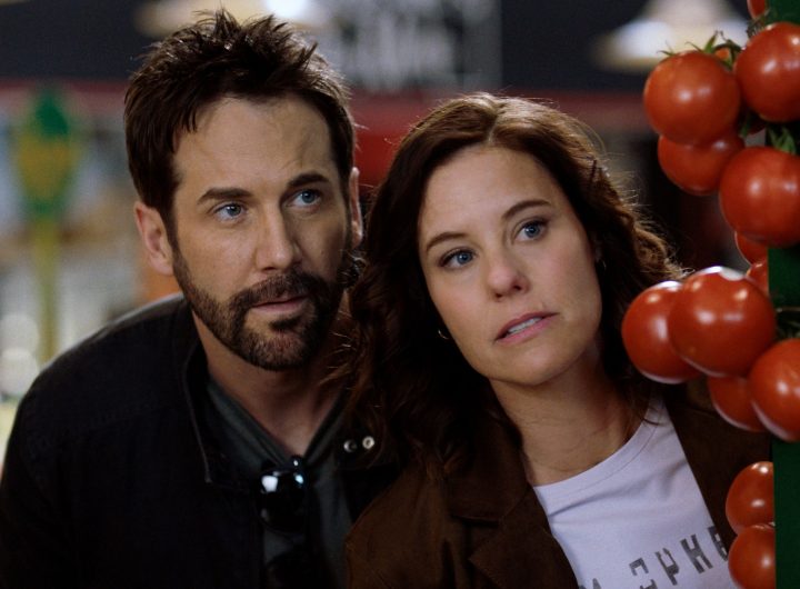 Niall Matter and Ashley Williams in Much About Love. Credit: ©2026 Hallmark Media