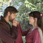 James Trevena and Julie Gonzalo in A Knight to Remember. Photo: Hallmark Media