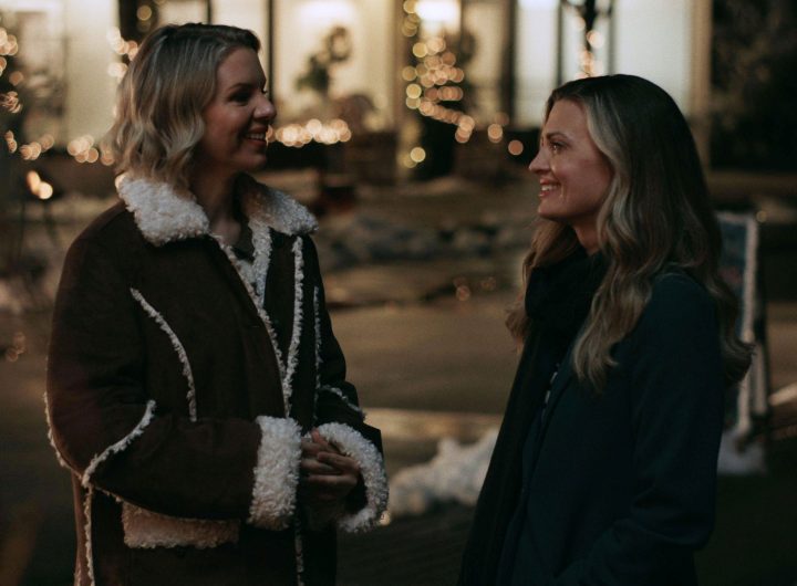 Ali Liebert and Brooke D'Orsay in A Season of Promises. Credit: ©2026 Hallmark Media/Photographer: Allister Foster